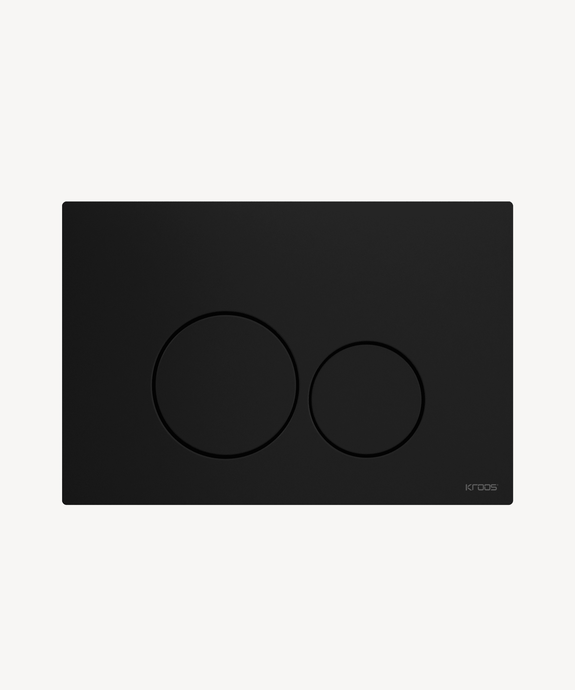 Plaque de déclenchement double touche en acier inoxydable pour bâti-support Sigma Geberit