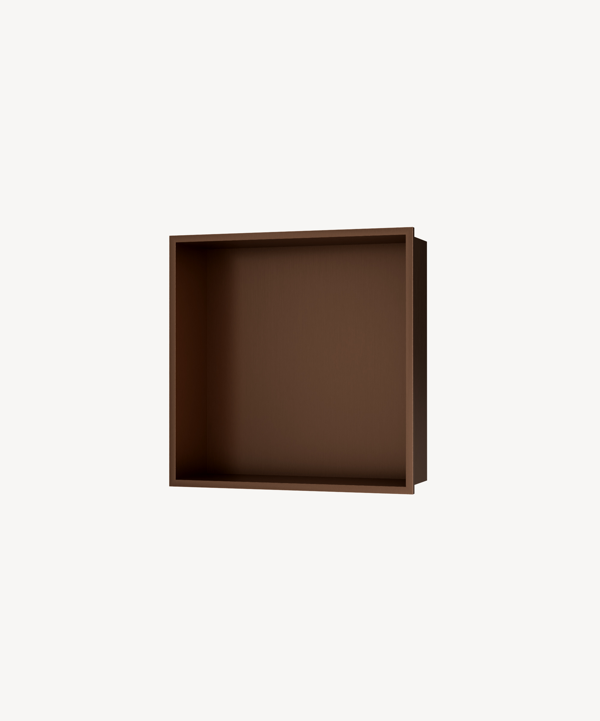 Niche salle de bain encastrable - Or rose brossé