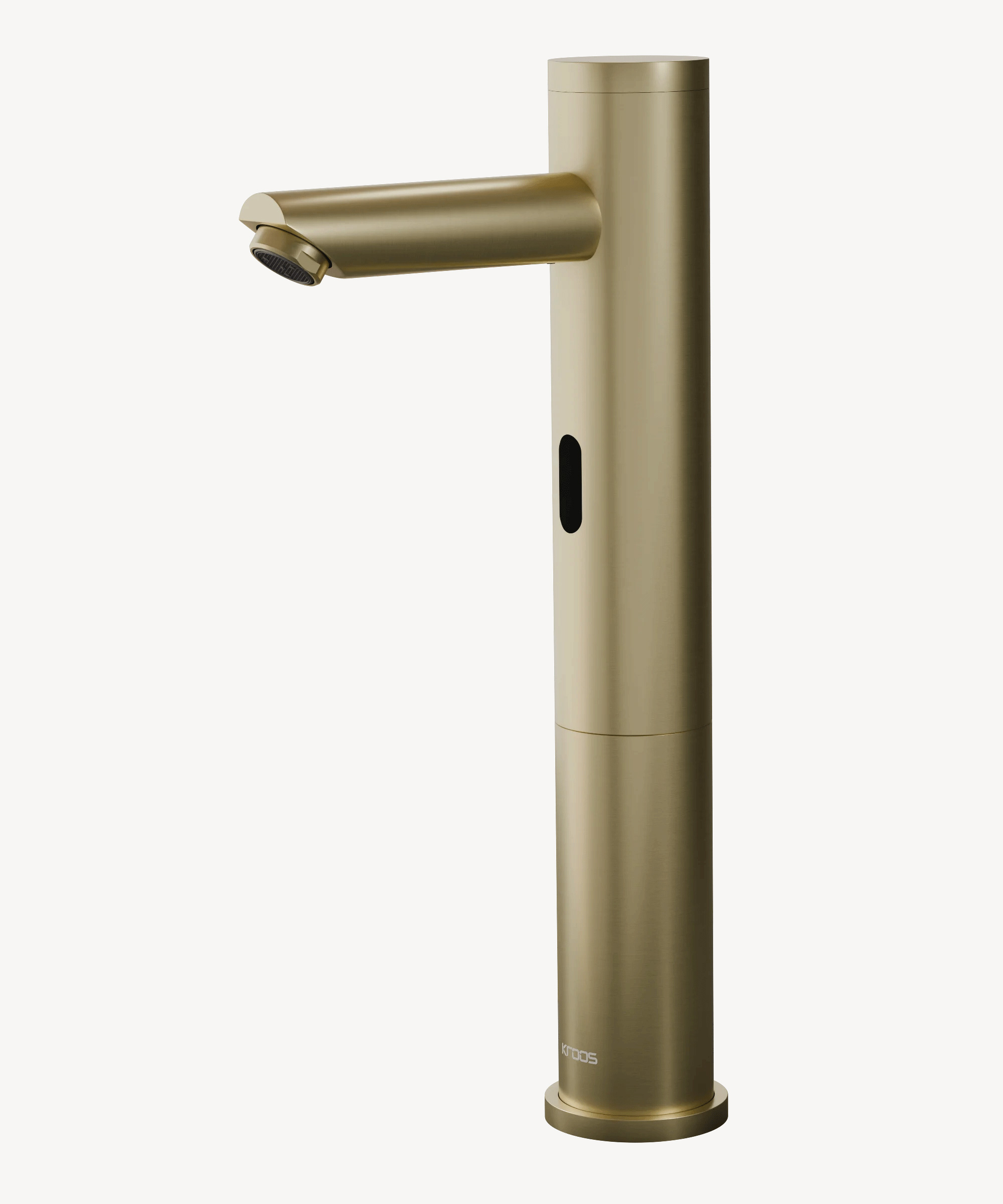 Mitigeur lavabo haut automatique en laiton, eau froide - Corbeau